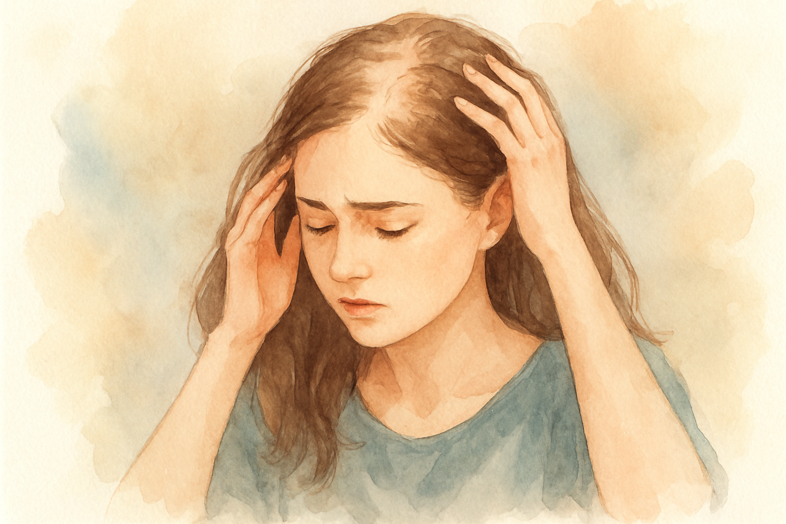 若い女性の薄毛、実は複数の原因が重なっているんです