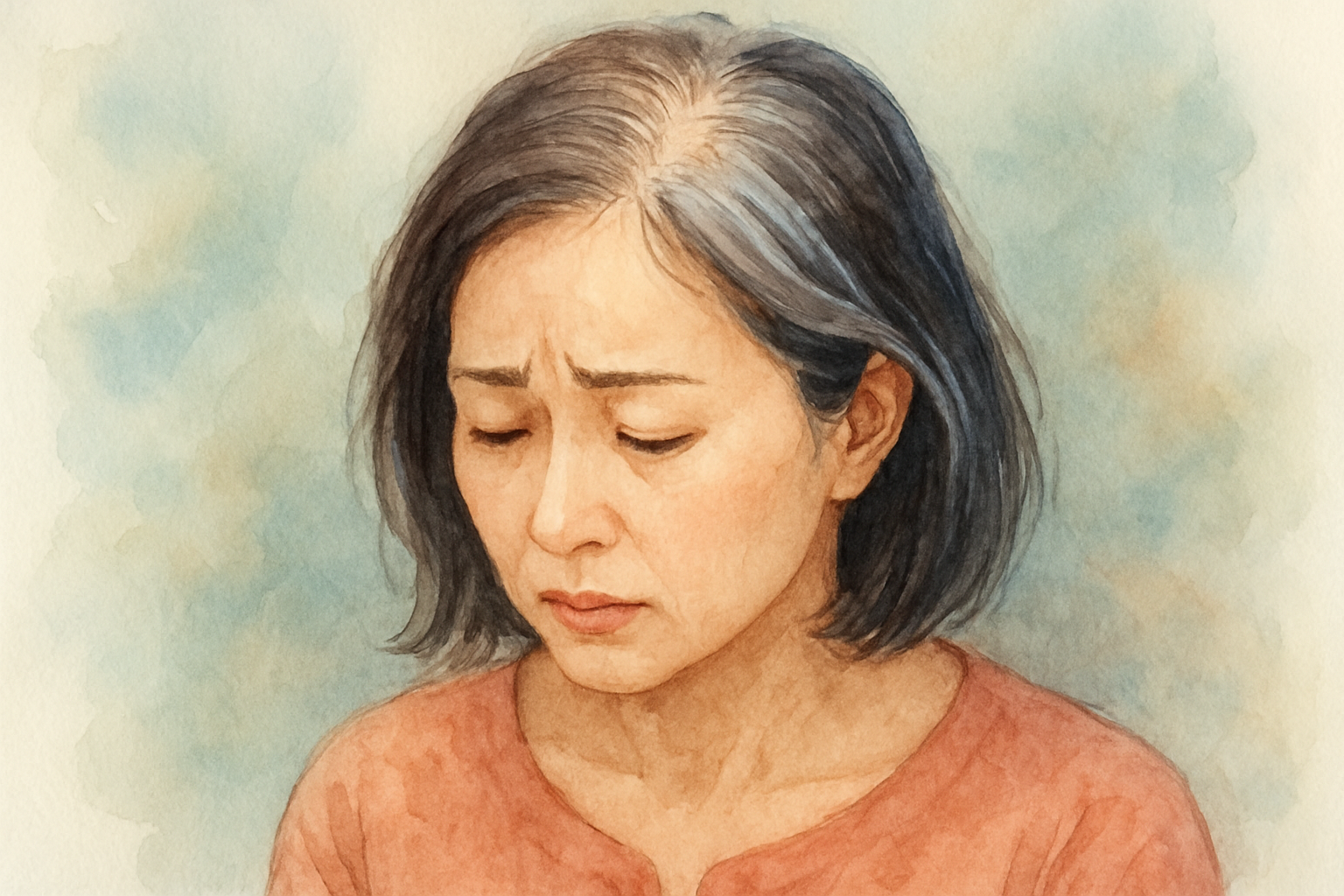 薄毛と白髪の関係：別々の原因だけど同時に起こりやすい