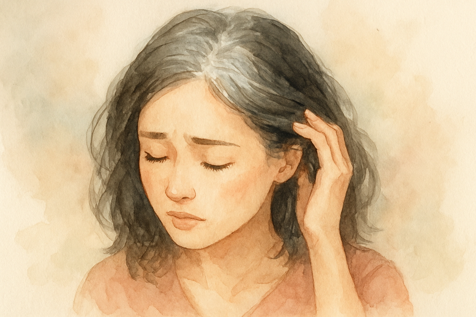 なぜ女性の薄毛と白髪は同時期に起こりやすいのか