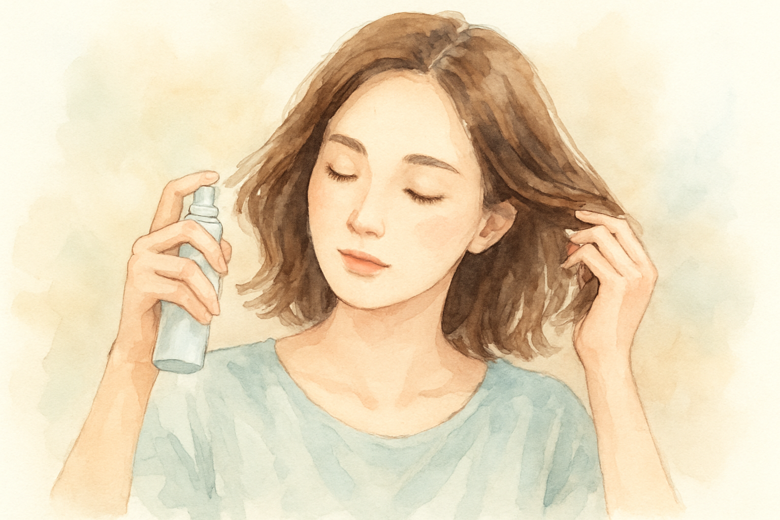 なぜ「軽めのスタイリング剤」が薄毛女性に良いのか？
