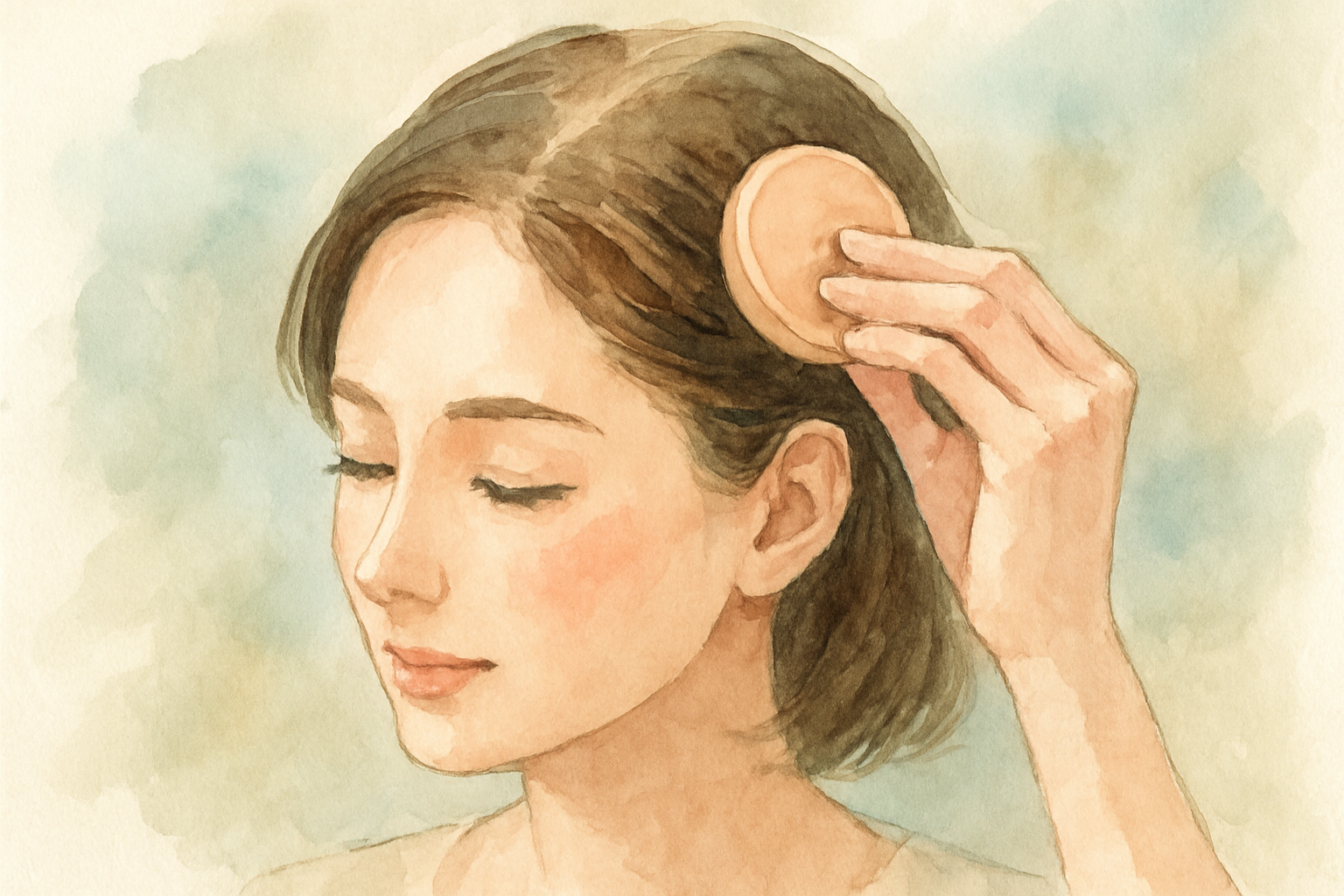 セザンヌのヘアメイクパウダーが薄毛カバーに向いている理由