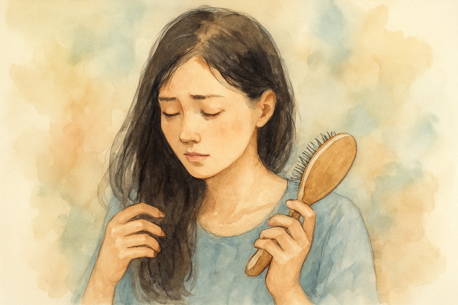 薄毛女性が知っておきたい正しいブラッシング方法