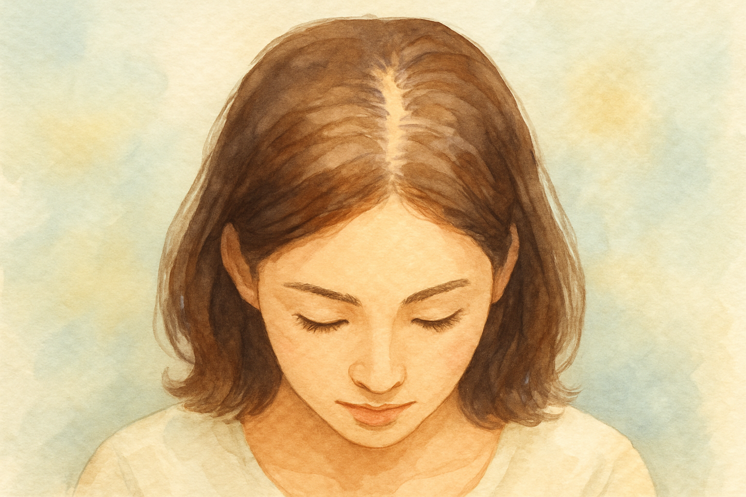 なぜ女性の薄毛は頭頂部から目立つのでしょうか