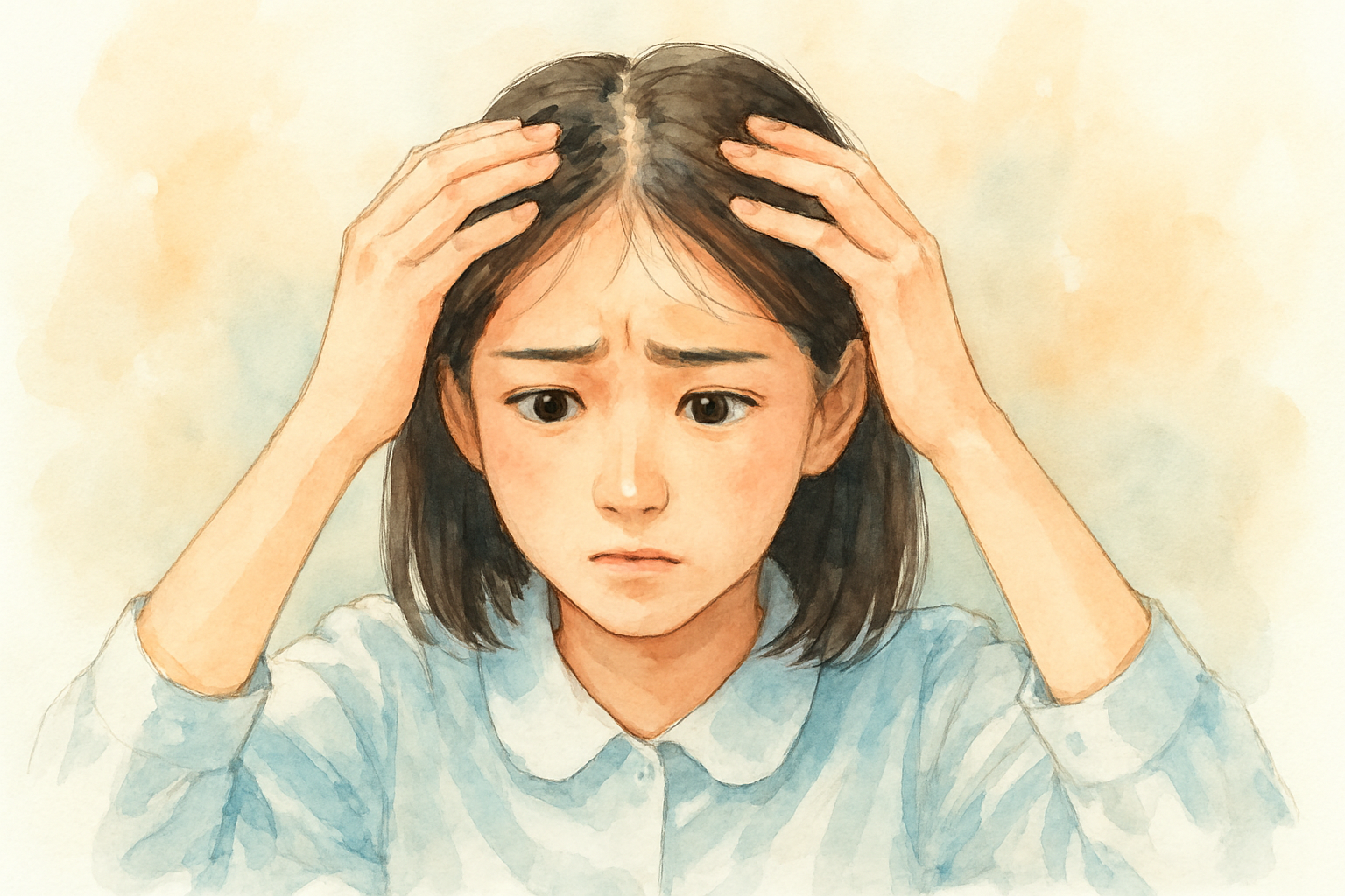 中学生女子の薄毛は改善できる可能性が高い