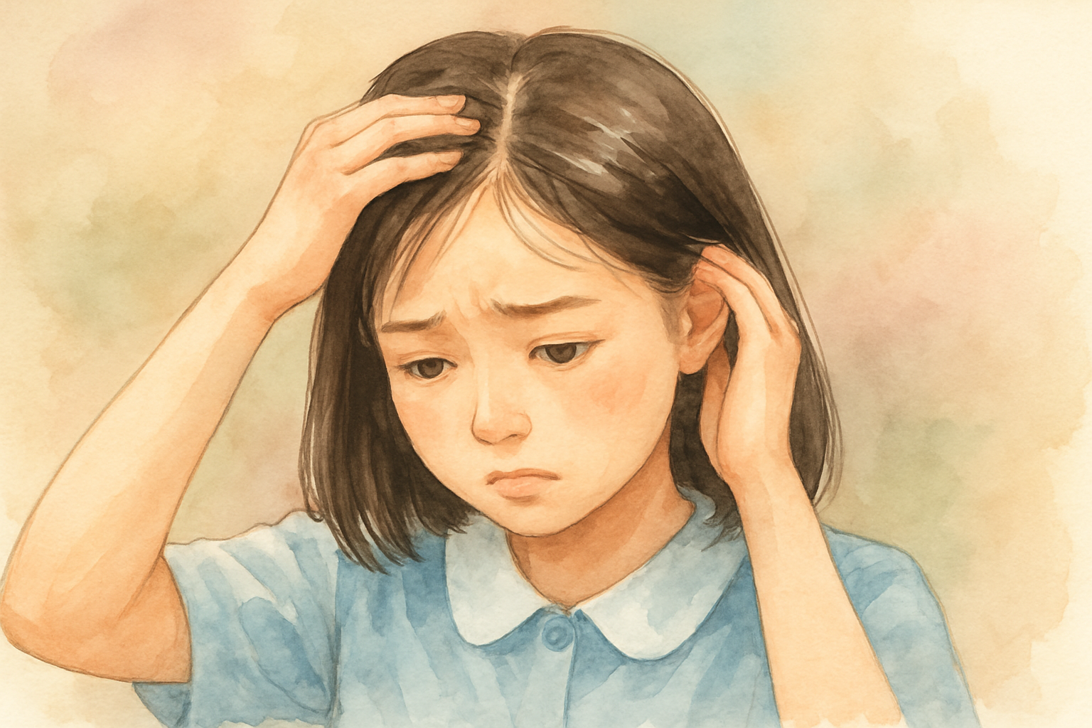 中学生女子の薄毛対策の具体例