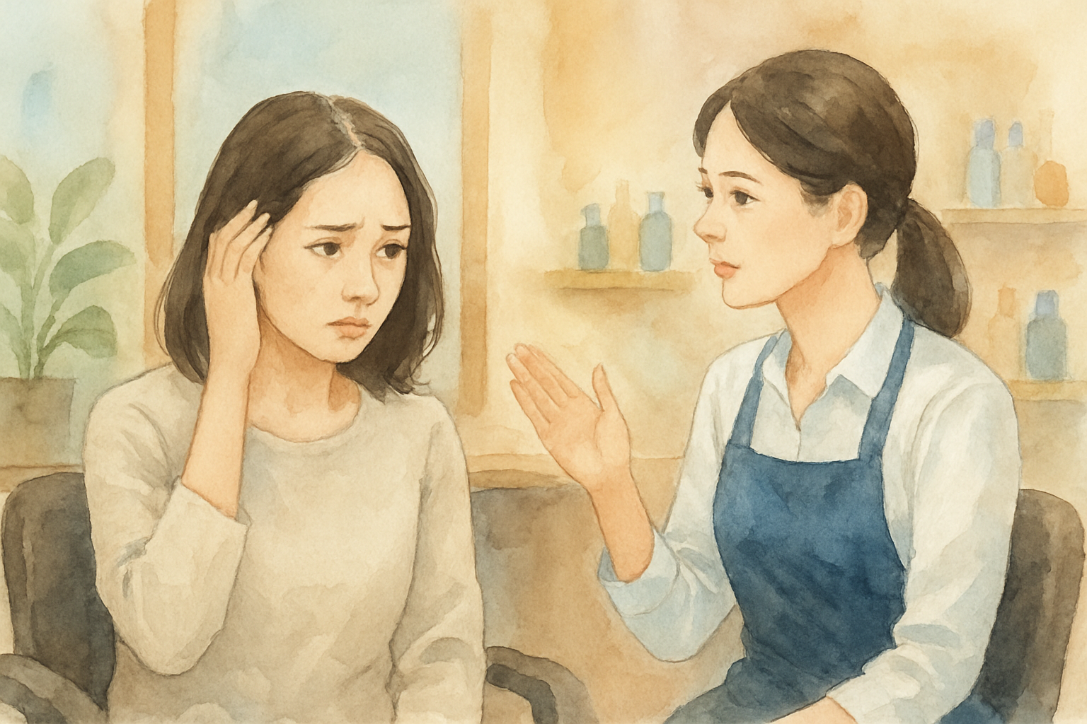なぜ美容院で薄毛の相談ができるのか