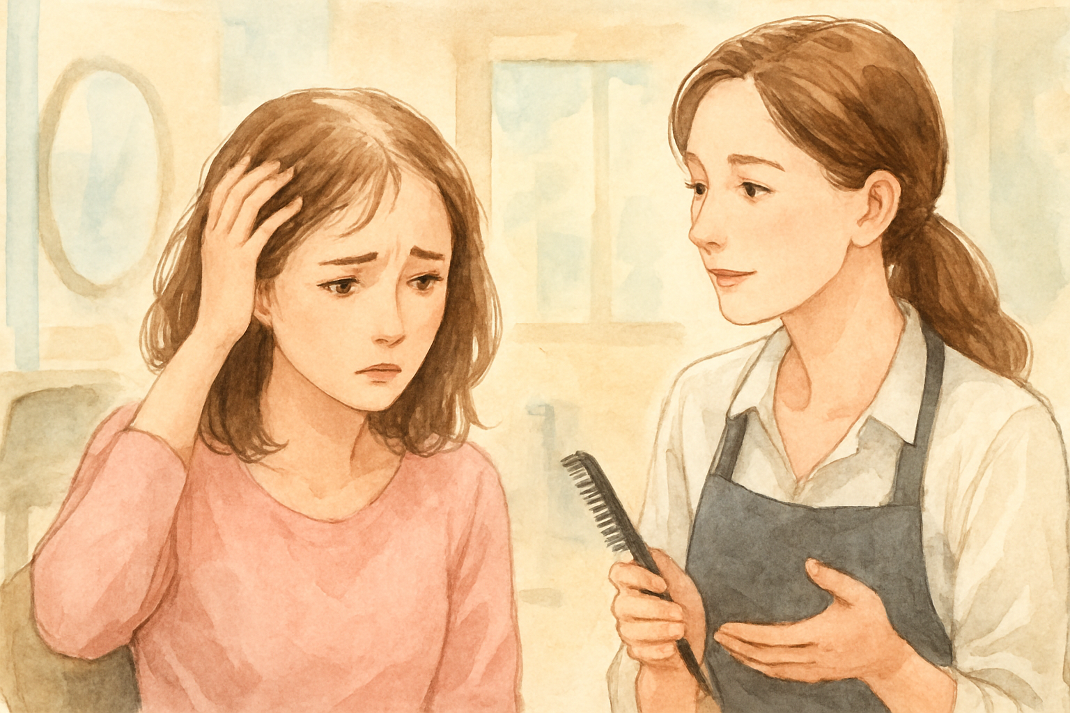 女性の薄毛の主な原因を知っておこう