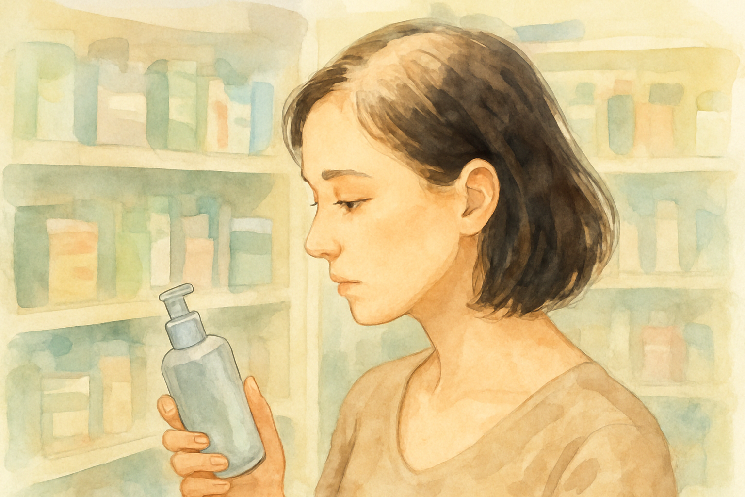 ドラッグストアで女性の薄毛ケアは可能です