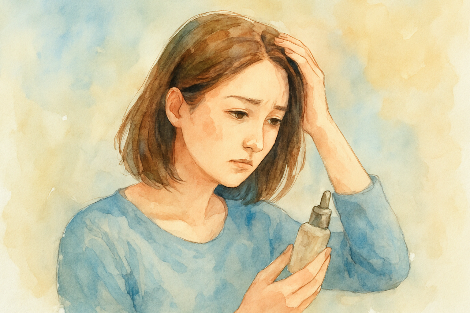 市販の女性用育毛剤は「予防と育毛」がメインです