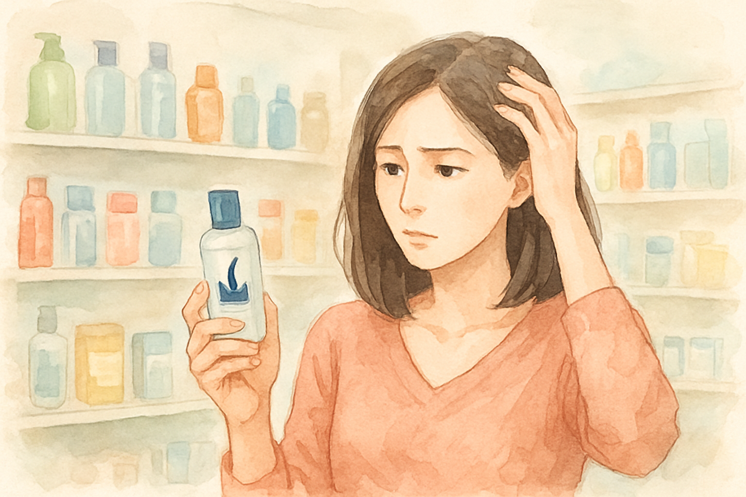 薬局で買える女性用育毛剤の具体的な商品