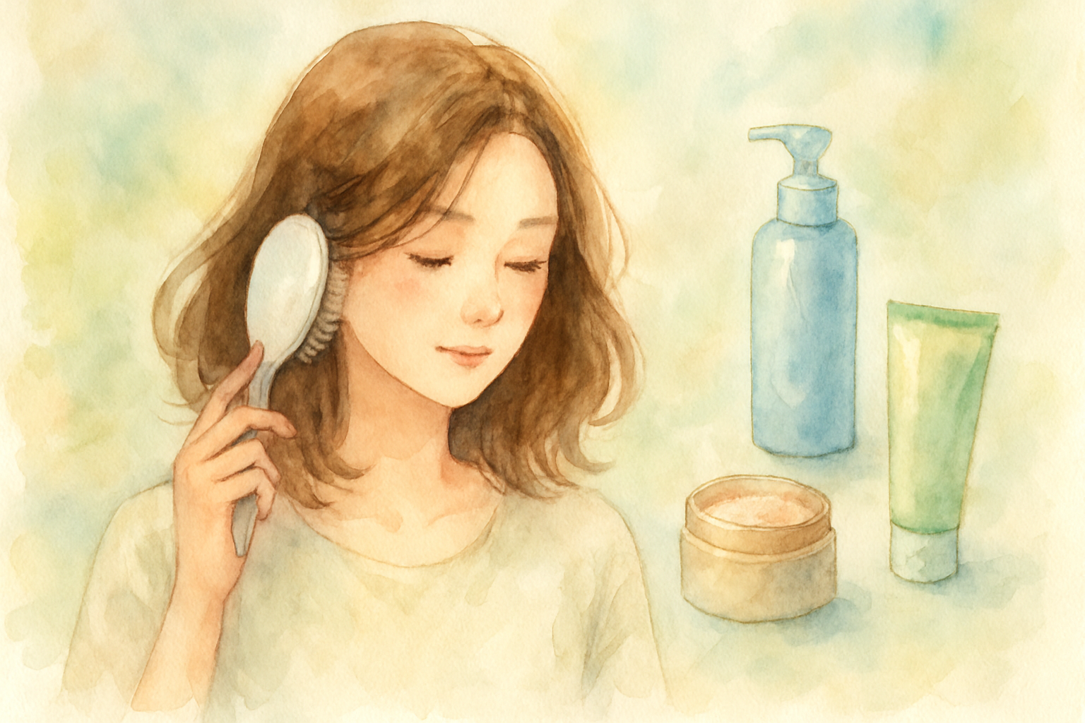 女性の薄毛対策は「隠す」「ケアする」「育てる」の3つが基本です