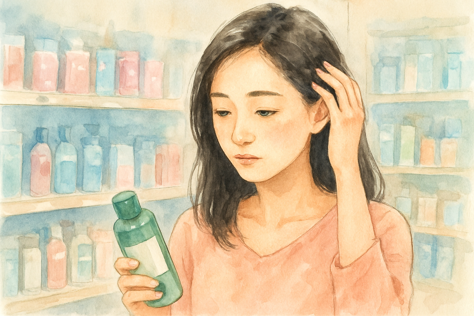 ドラッグストアの女性用育毛剤が初期対策におすすめ