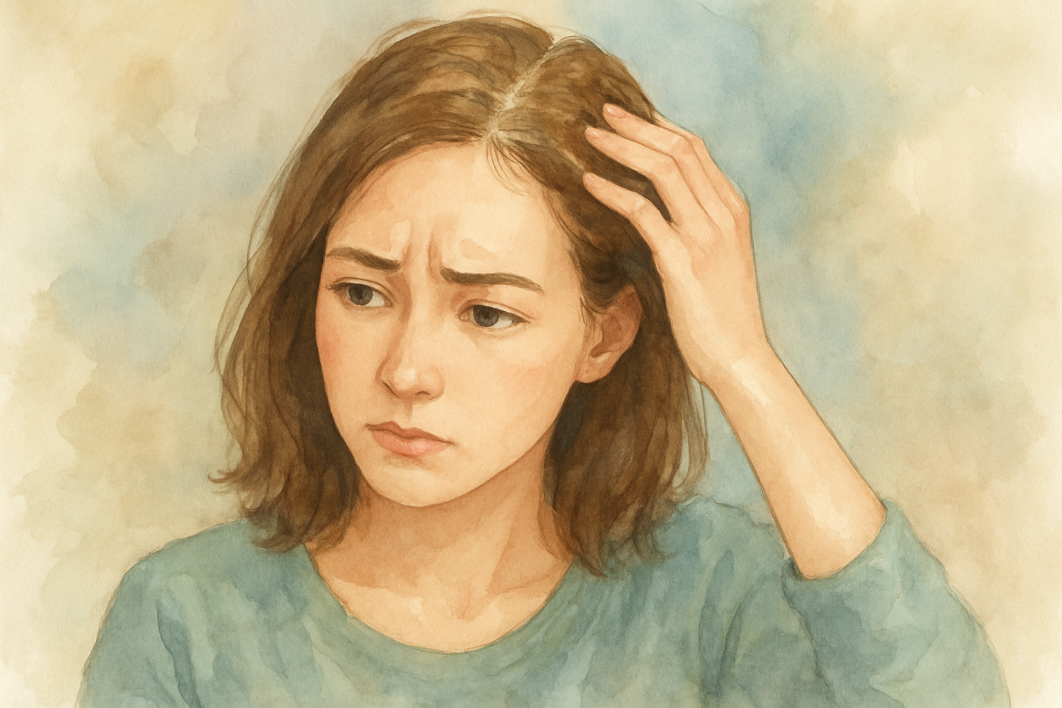 本当に薄毛が進行しているかを見分けるポイント
