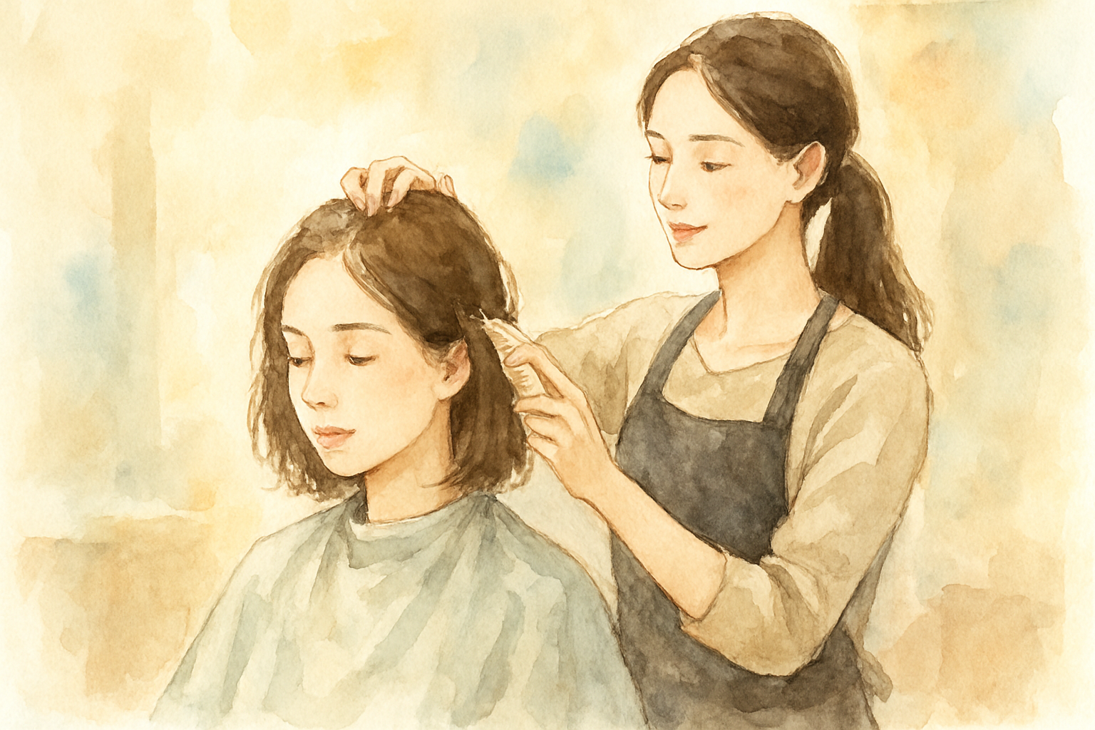 女性の薄毛ケアは美容室と専門サロンの組み合わせがおすすめ