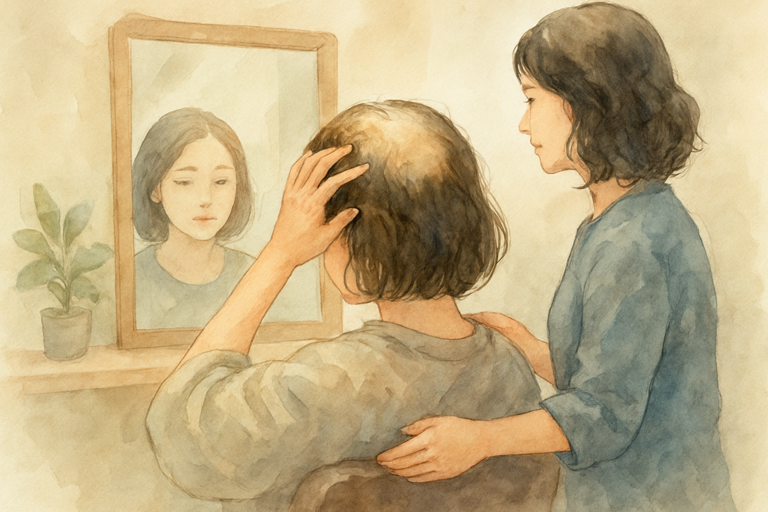 福岡で薄毛に配慮した美容室を探すときの具体例をご紹介します