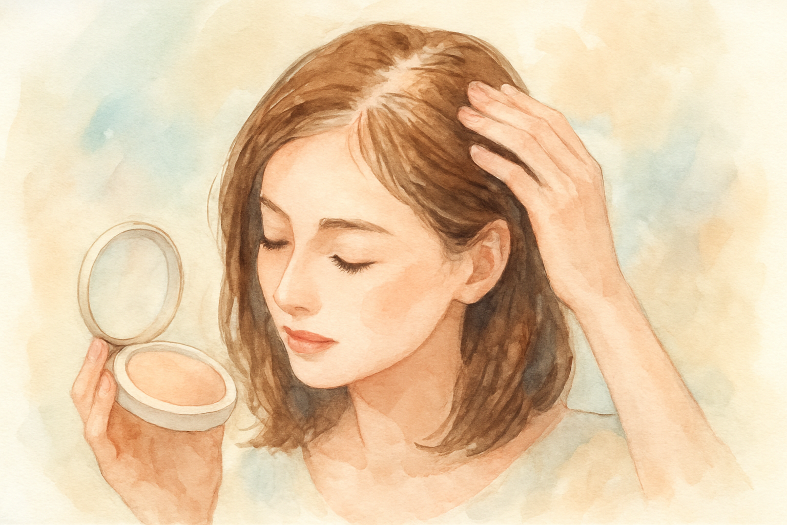 セザンヌヘアメイクパウダーなら薄毛を自然にカバーできます