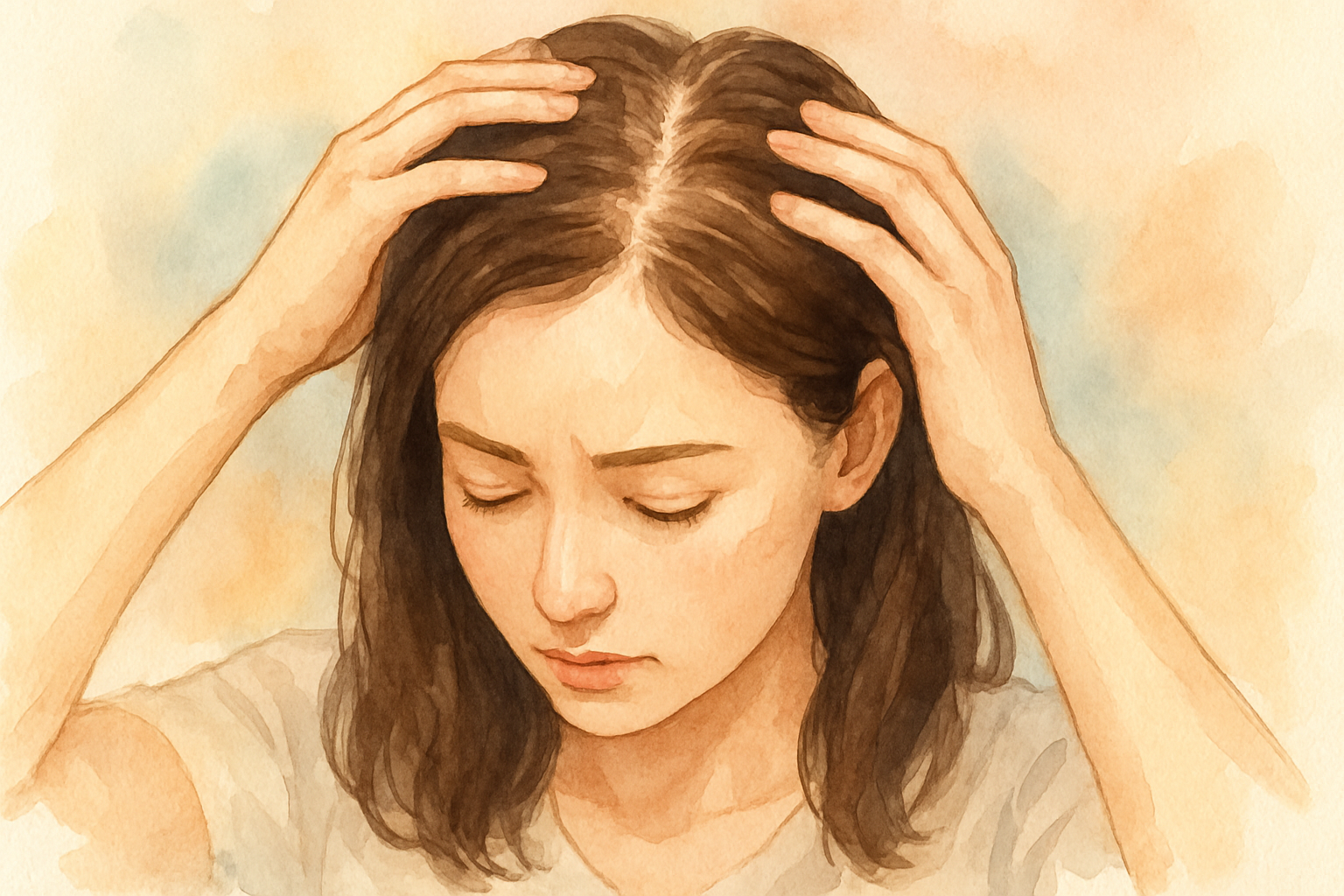 20代女性でも頭頂部薄毛になるのはなぜ？