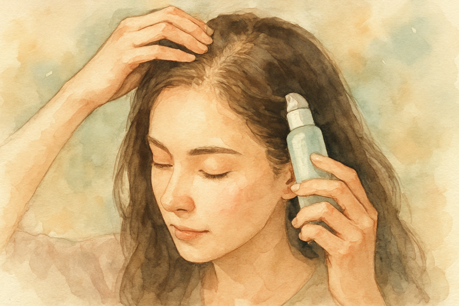 女性の頭頂部薄毛におすすめの育毛剤