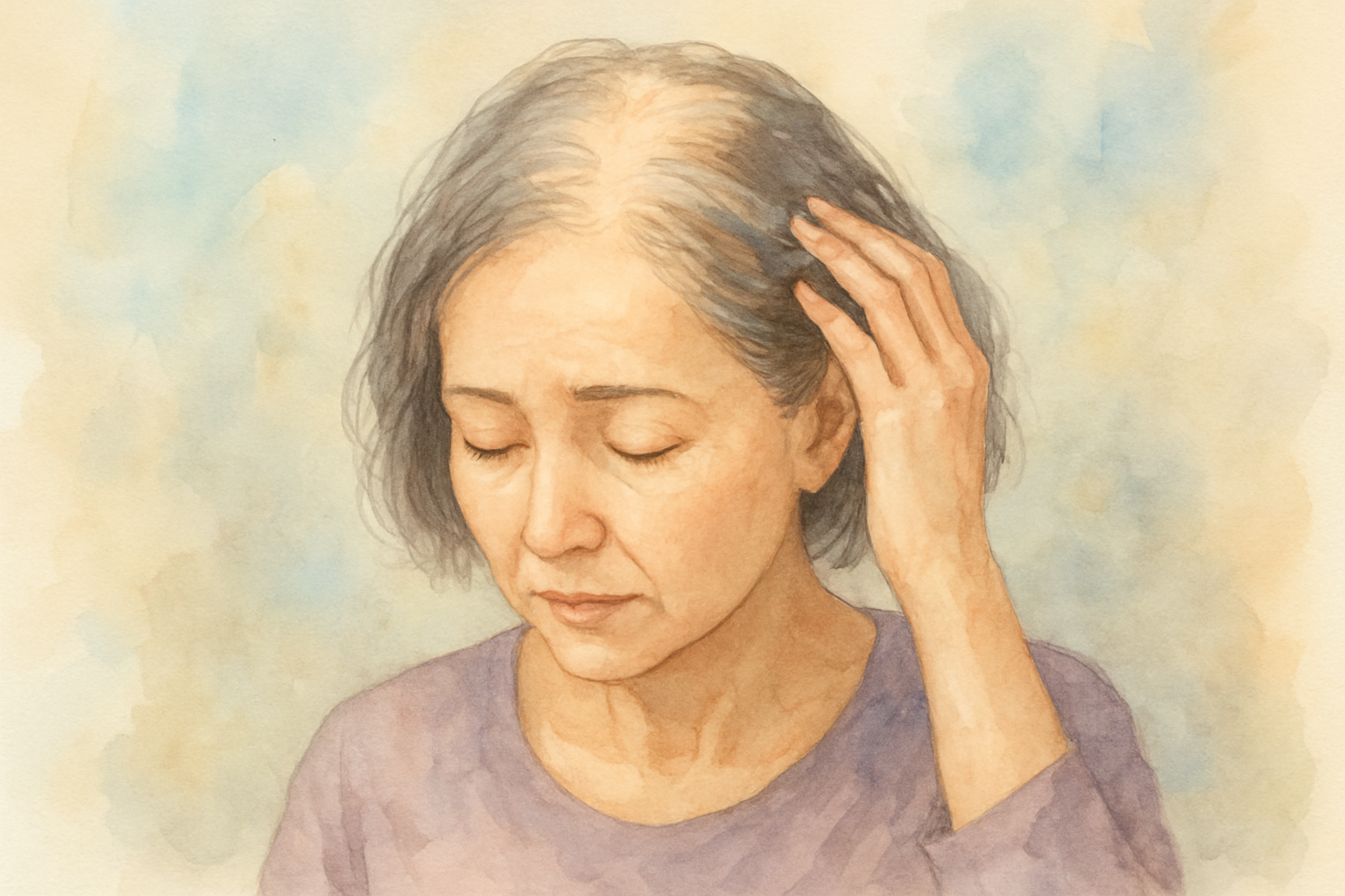 なぜ高齢女性は薄毛になりやすいのでしょうか
