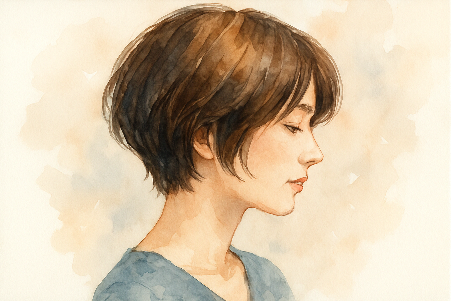 女性のショートヘアの切り方の基本