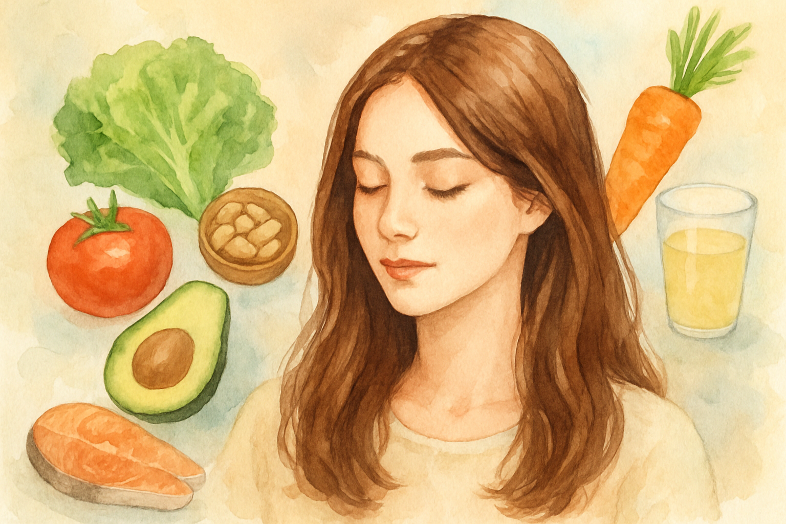 食事だけじゃない?髪を太くするための生活習慣