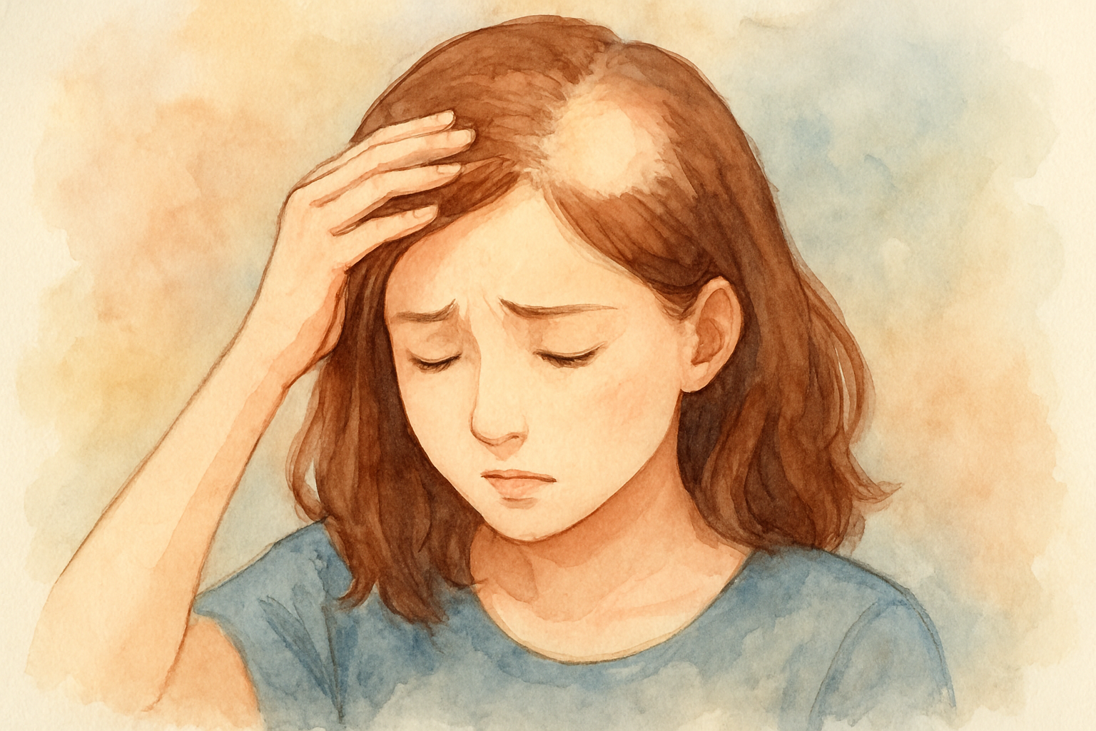 なぜ円形脱毛症が女性に起こるのか?原因を詳しく解説