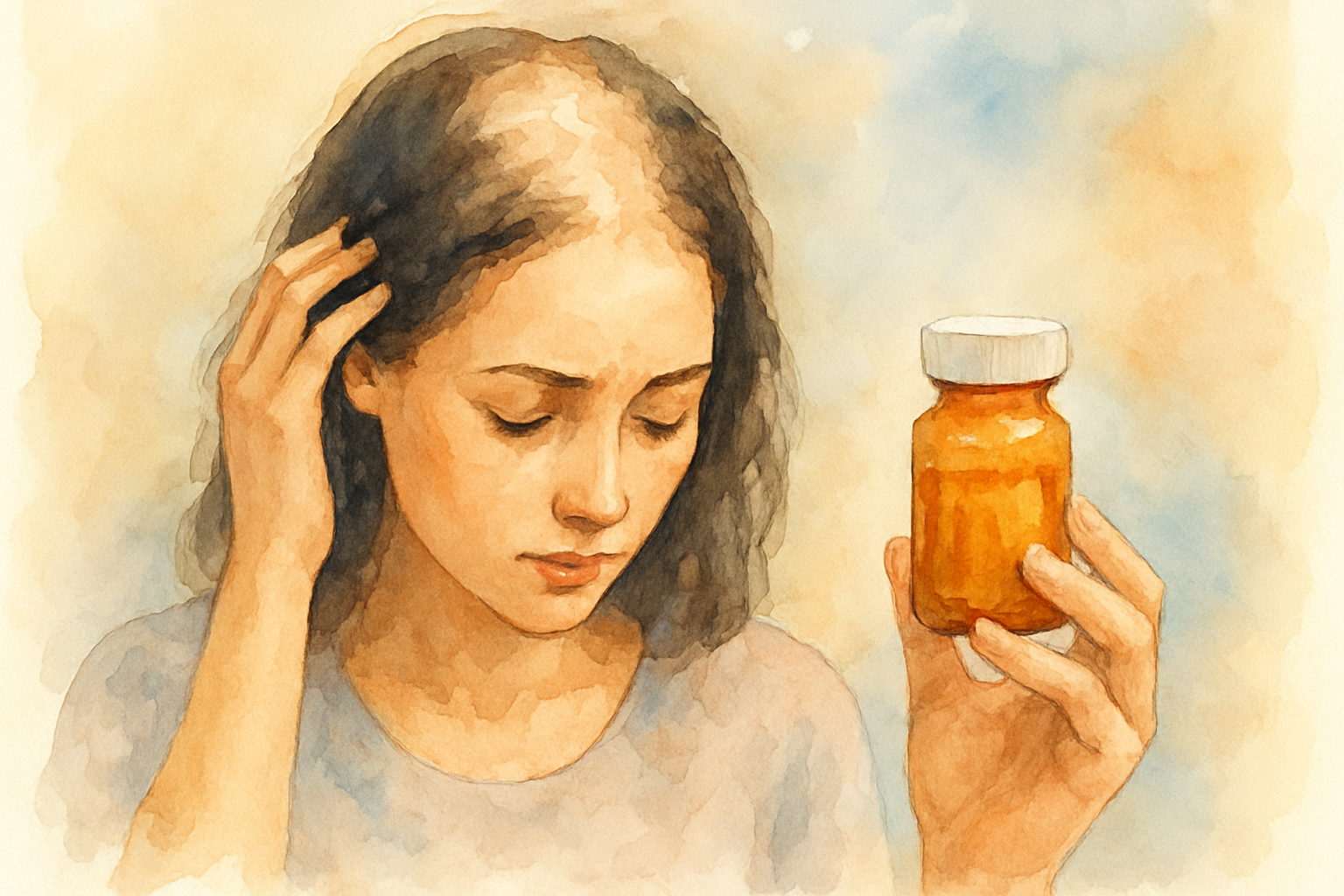 びまん性脱毛症には皮膚科の薬が効果的です