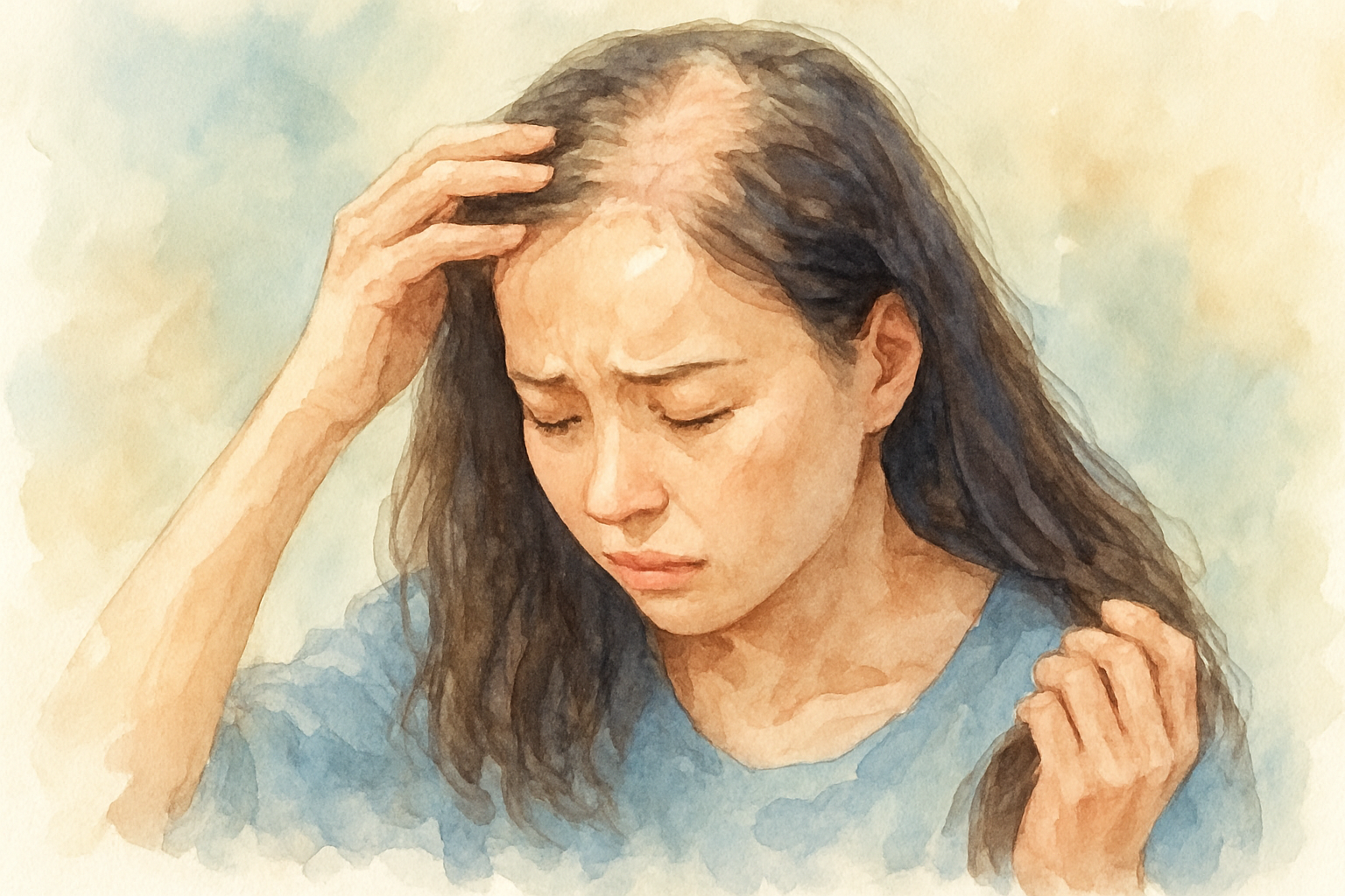 なぜ縮毛矯正がびまん性脱毛症の直接原因ではないのか