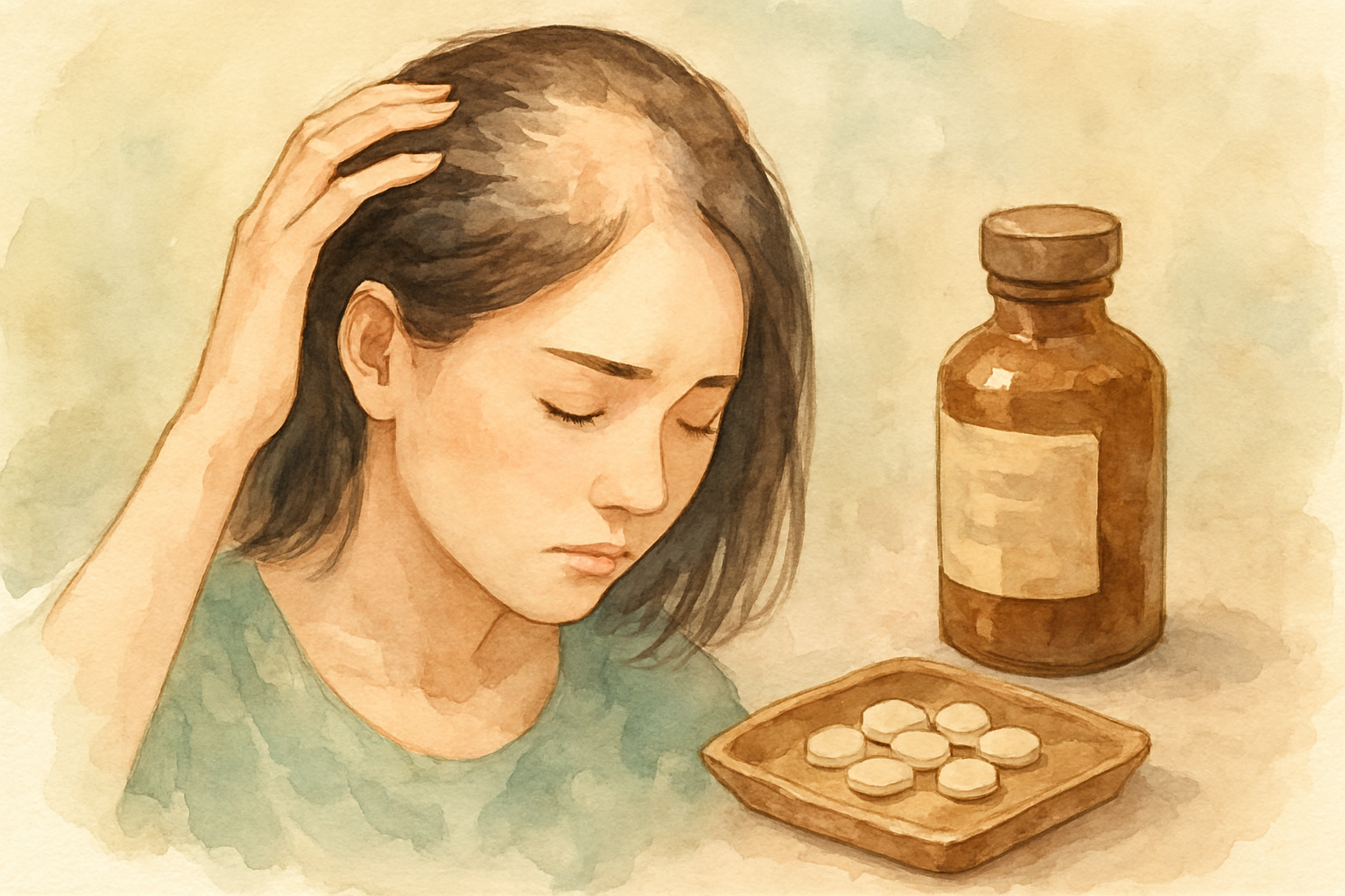 なぜびまん性脱毛症に加味逍遥散が使われるのか