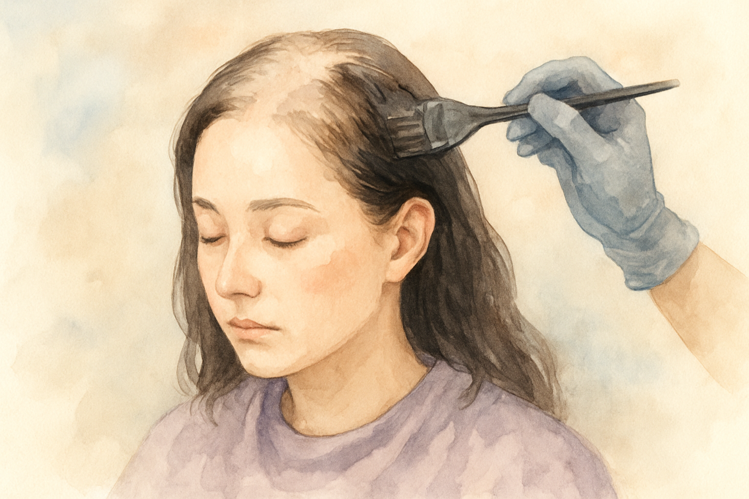 結論:ヘアカラーは直接原因ではないけれど注意は必要です