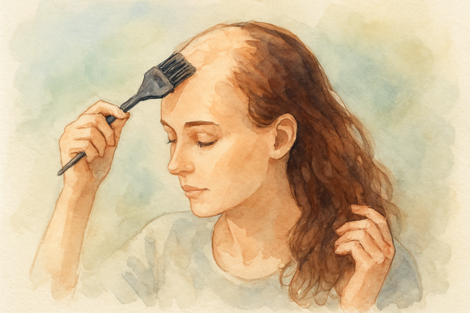 びまん性脱毛症の人がヘアカラーをする時の具体的な注意点