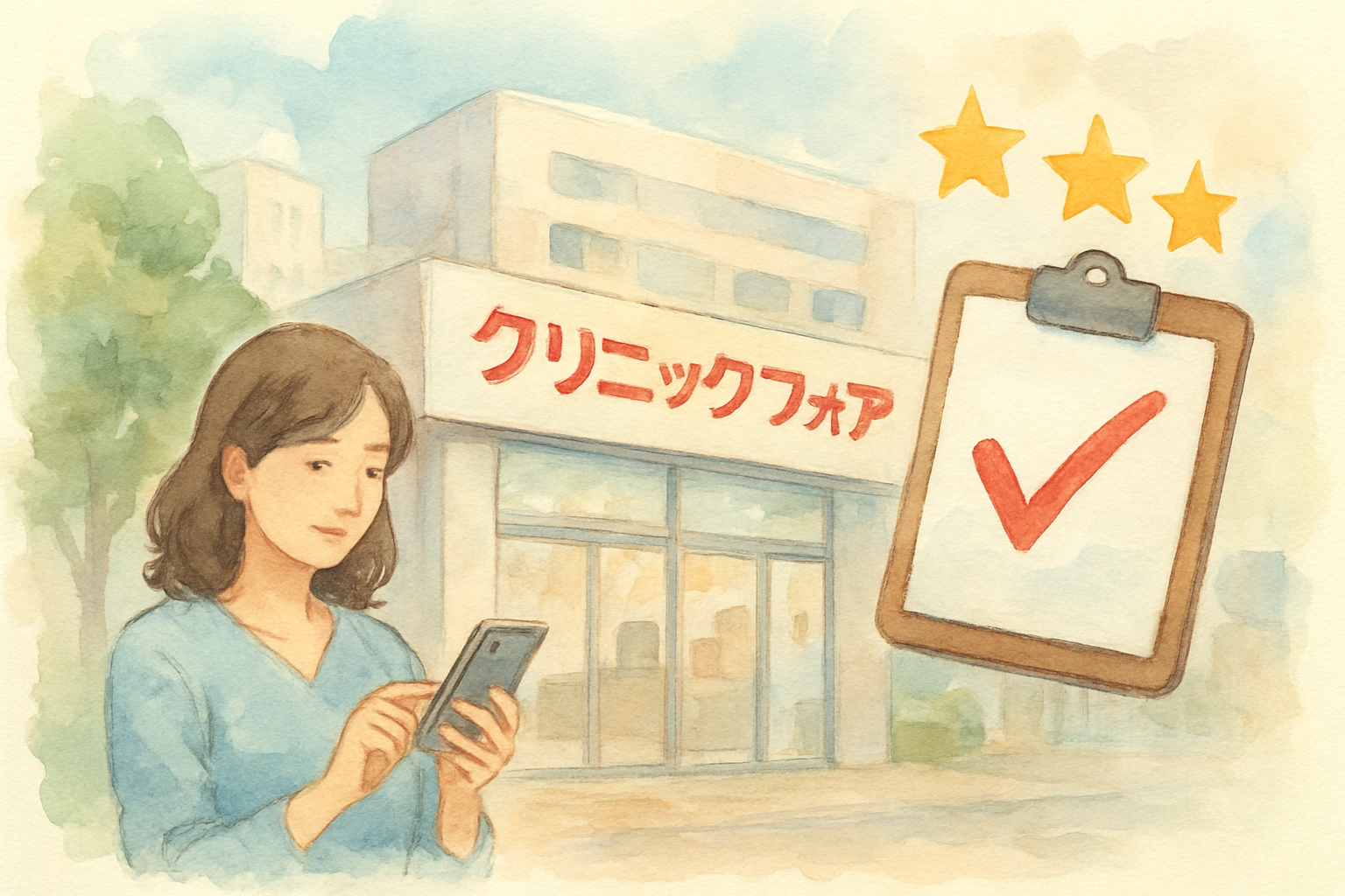 クリニックフォア有楽町院の口コミ評価:全体の印象は?
