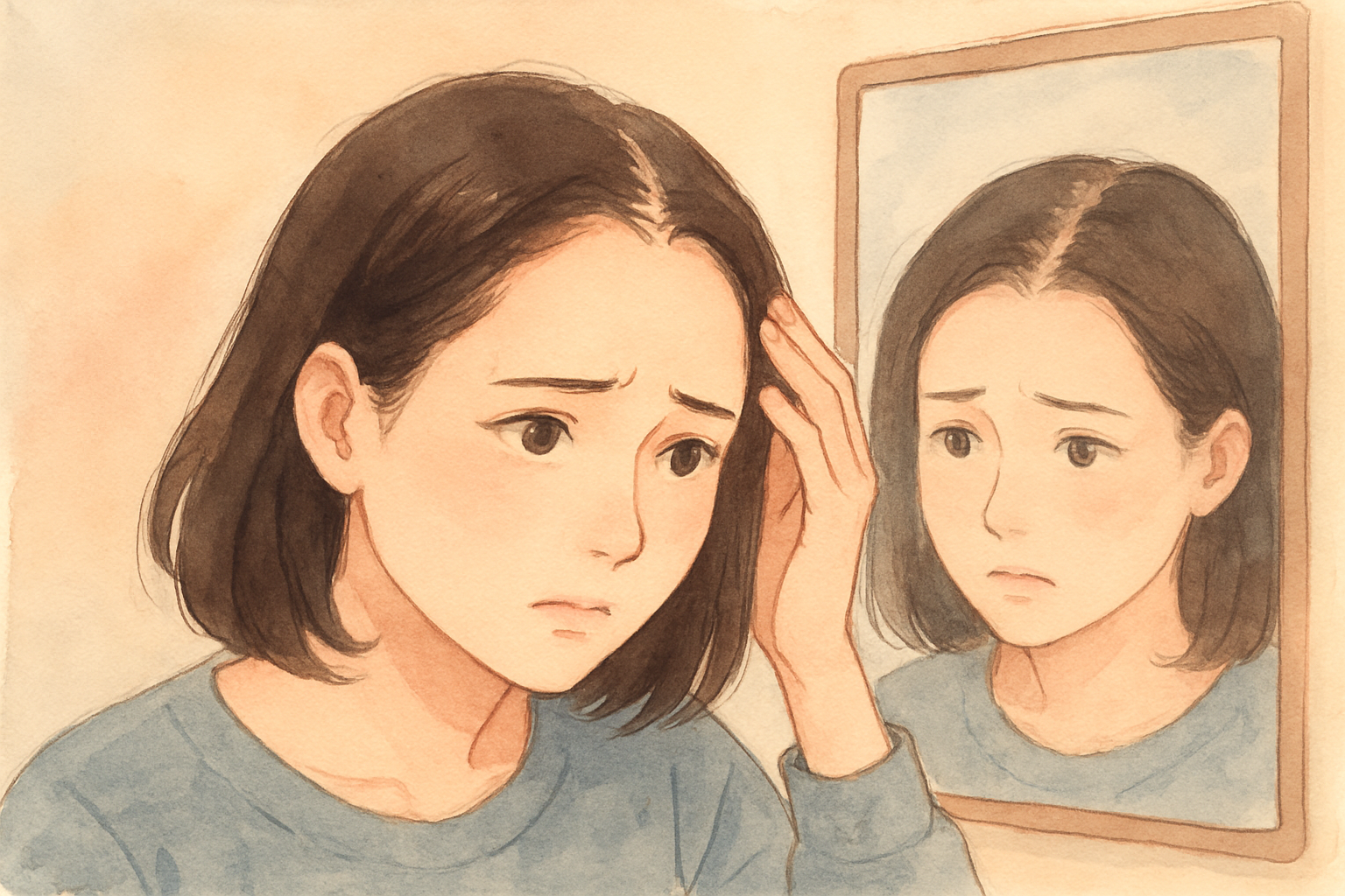なぜ女性にM字はげが起きるの？原因を詳しく見てみよう