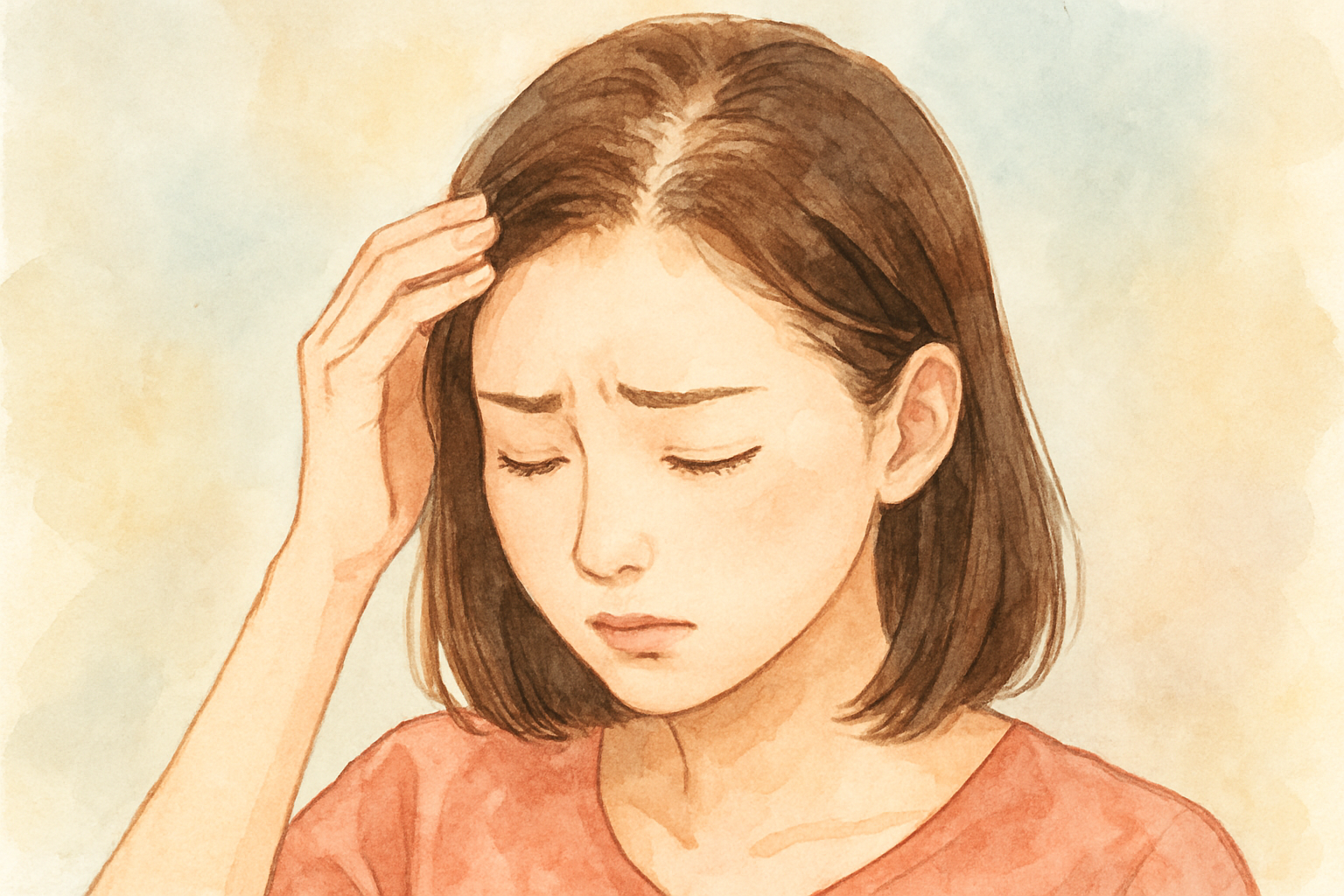 女性のM字はげは、原因を知って対策すれば改善できる可能性がある