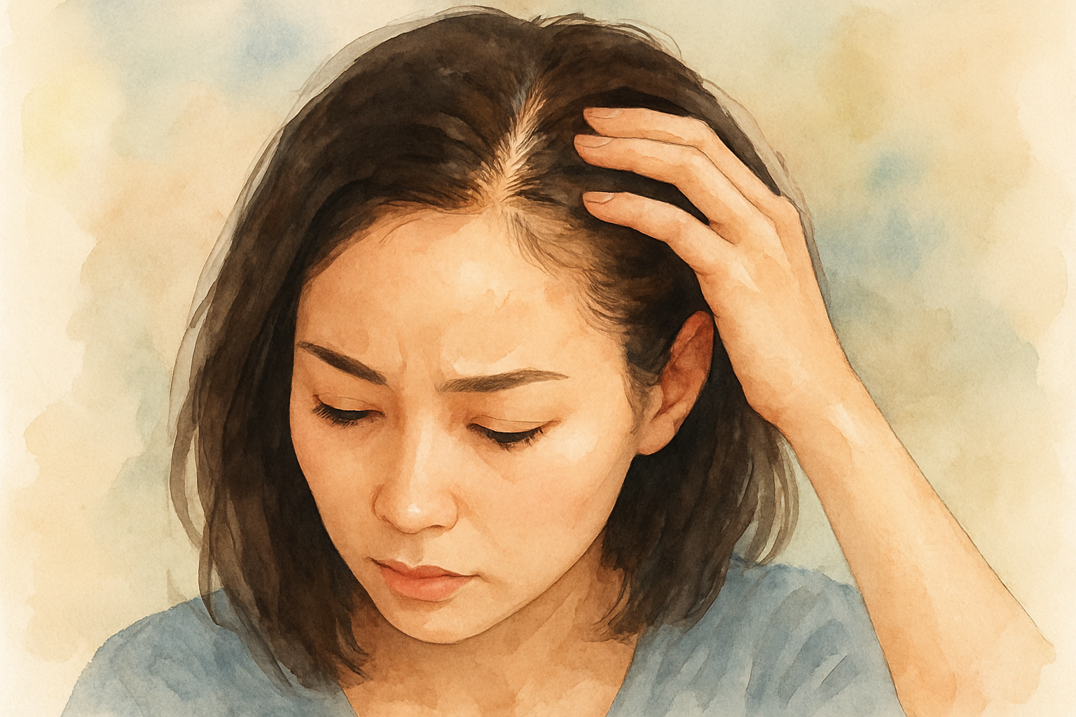 なぜ女性にもM字はげが起きるの？原因を深掘りしてみましょう