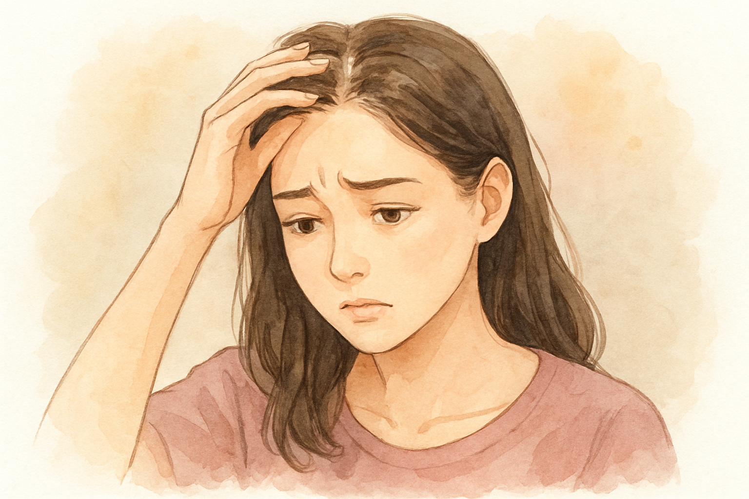 知恵袋でよく見られる女性のM字はげの悩みパターンと対策