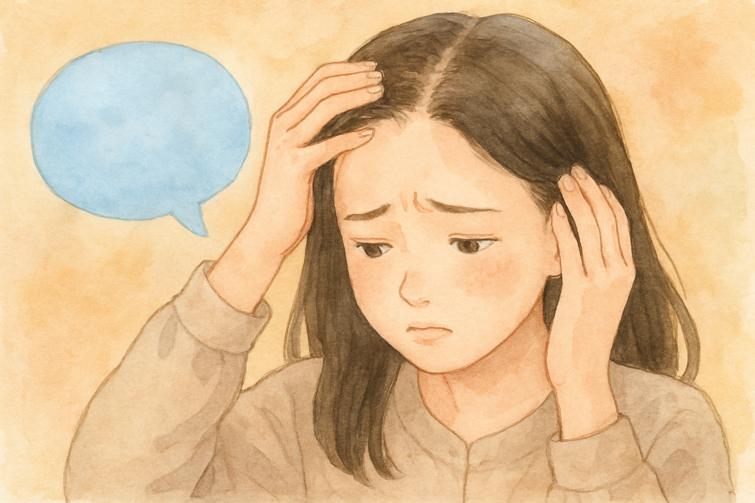 高校生女子のM字はげ、原因はこんなに多様なんです