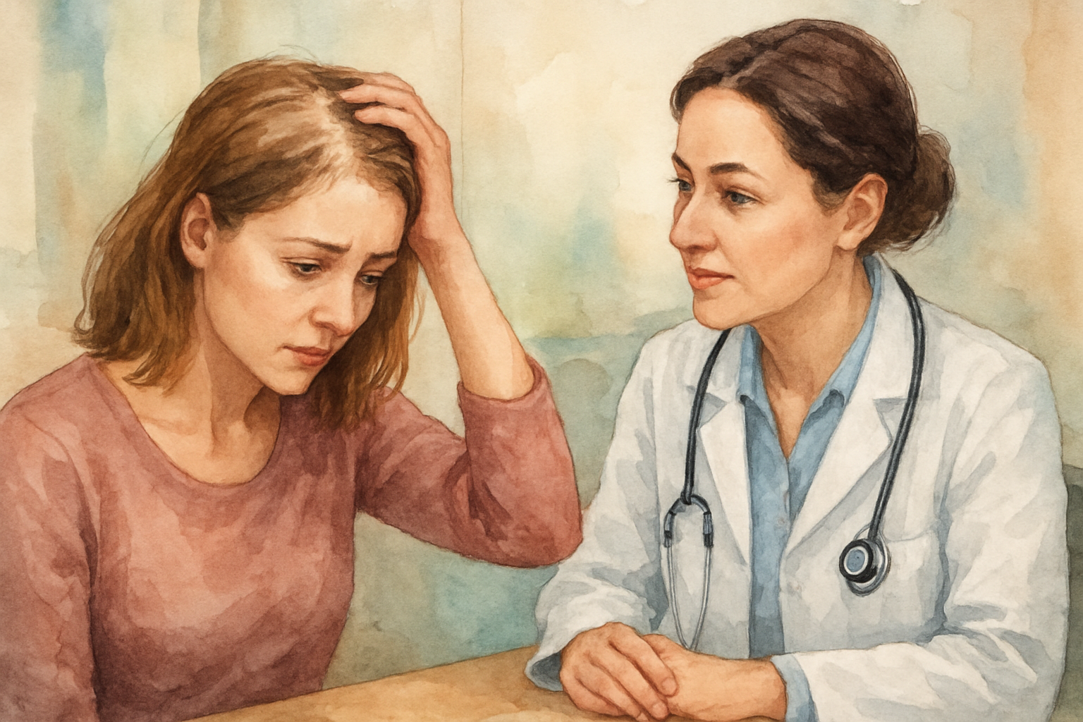 ミュンヘンでも女性の薄毛は病院できちんと治療できます