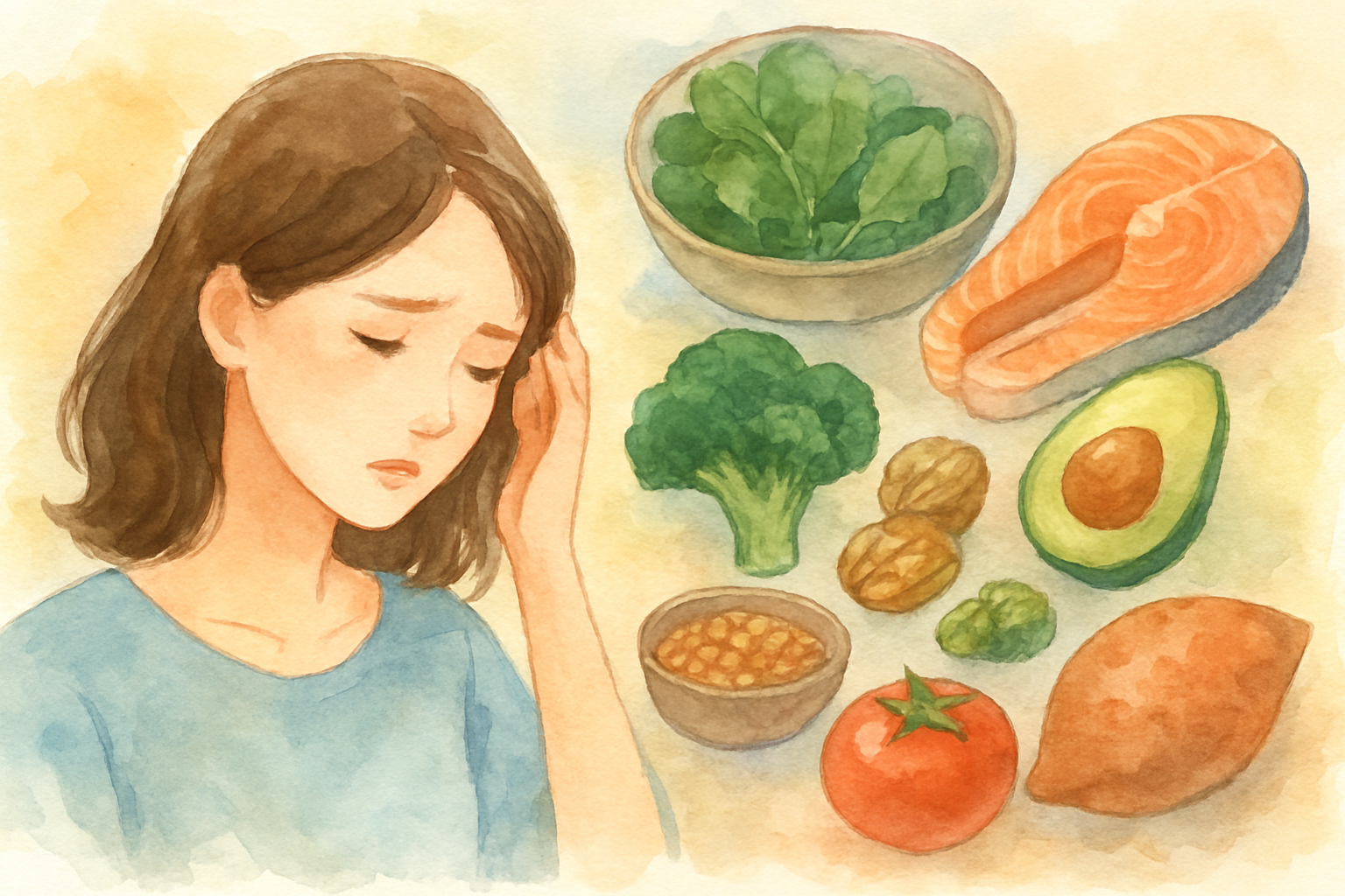 薄毛改善が期待できる食べ物を具体的に紹介します