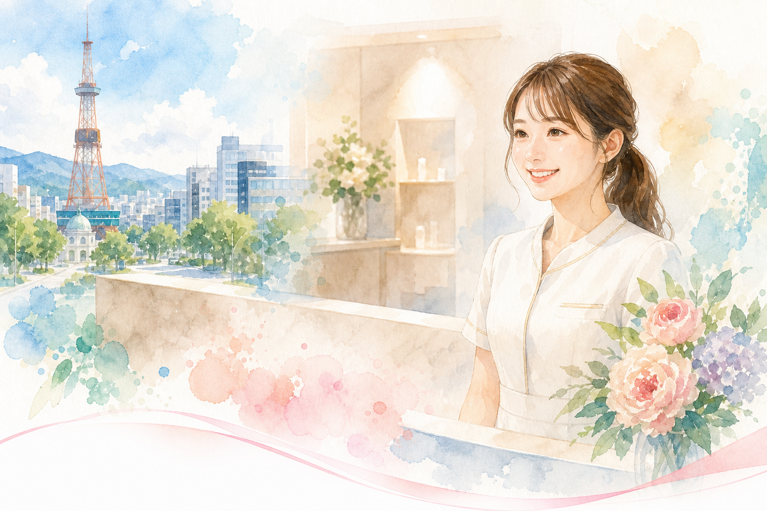 札幌の美容クリニック受付求人、気になる3つの具体例