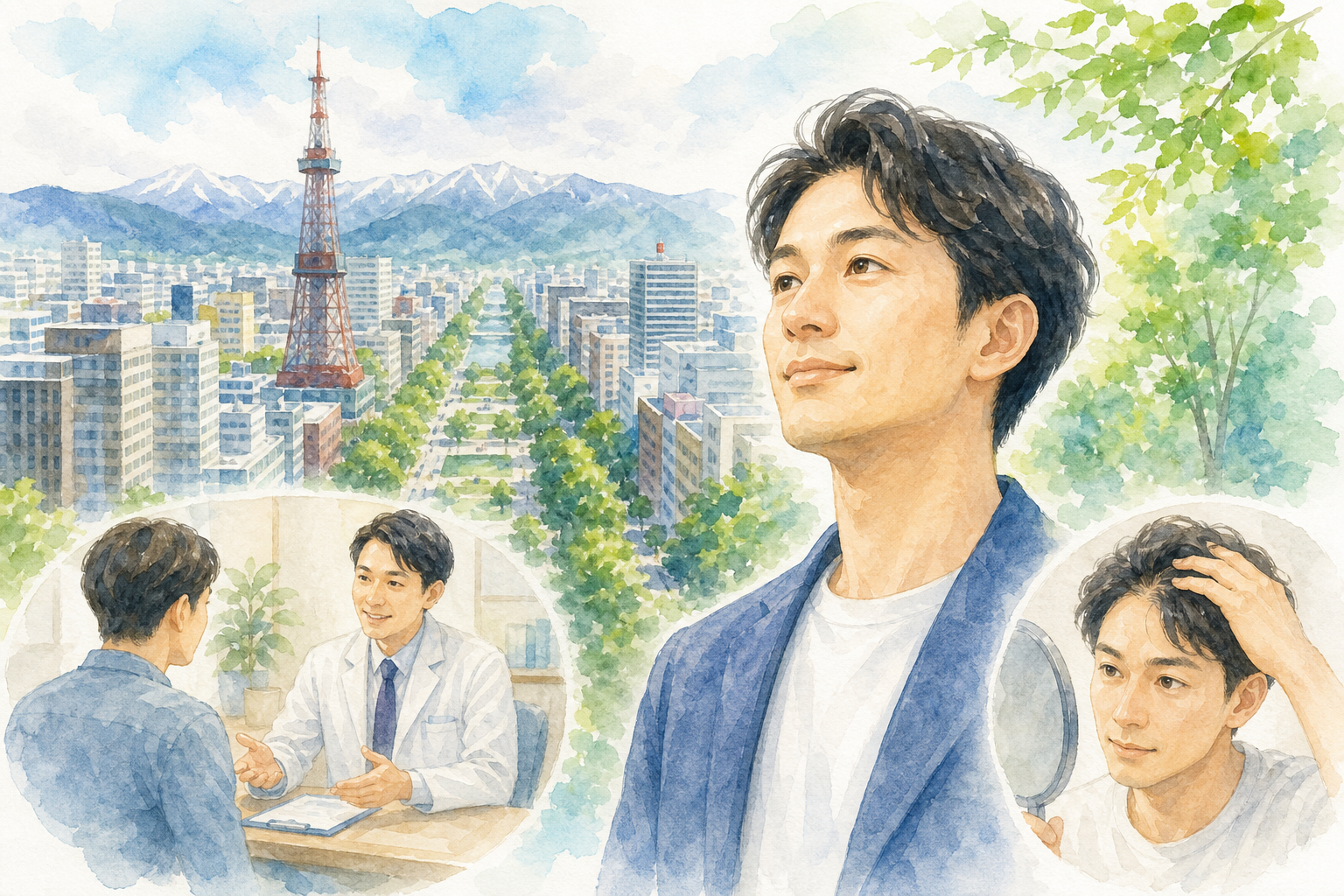 札幌の薄毛治療口コミ、総じて「効果への満足度は高い」