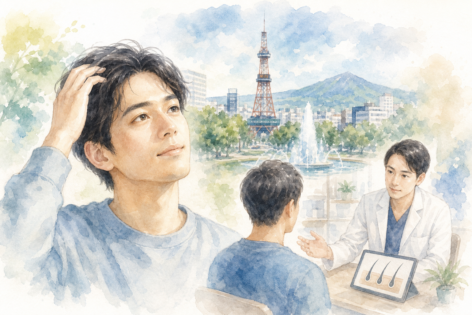 札幌の薄毛治療は皮膚科でできる？結論からお伝えします