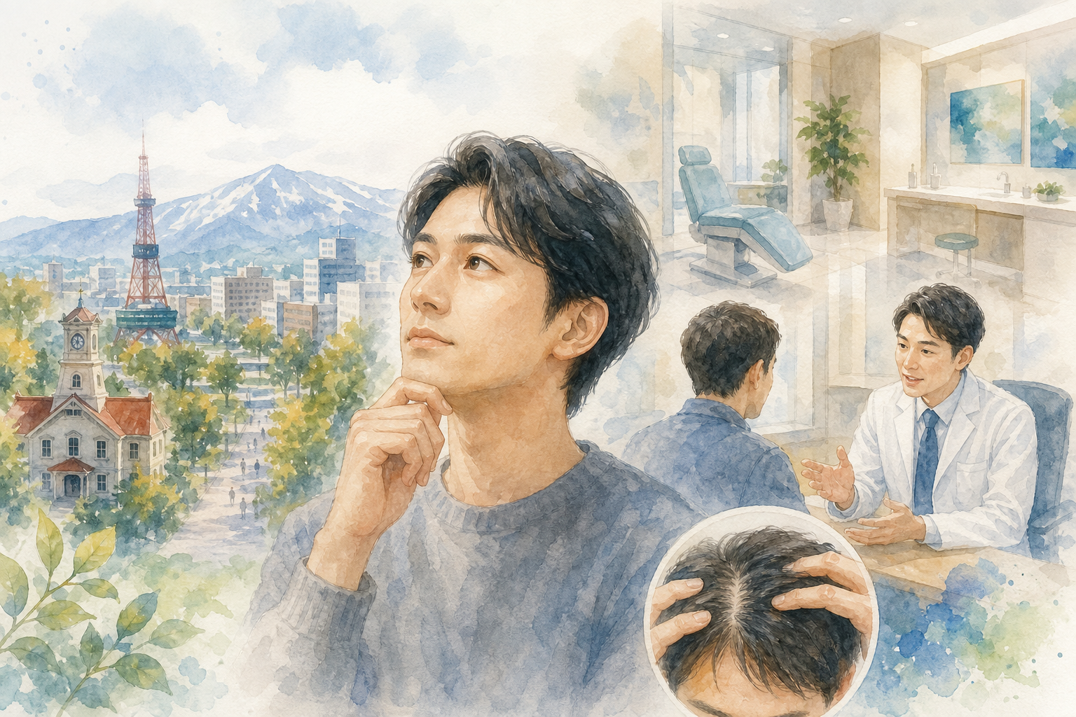 なぜ札幌の皮膚科で薄毛治療ができるのか？仕組みを理解しよう
