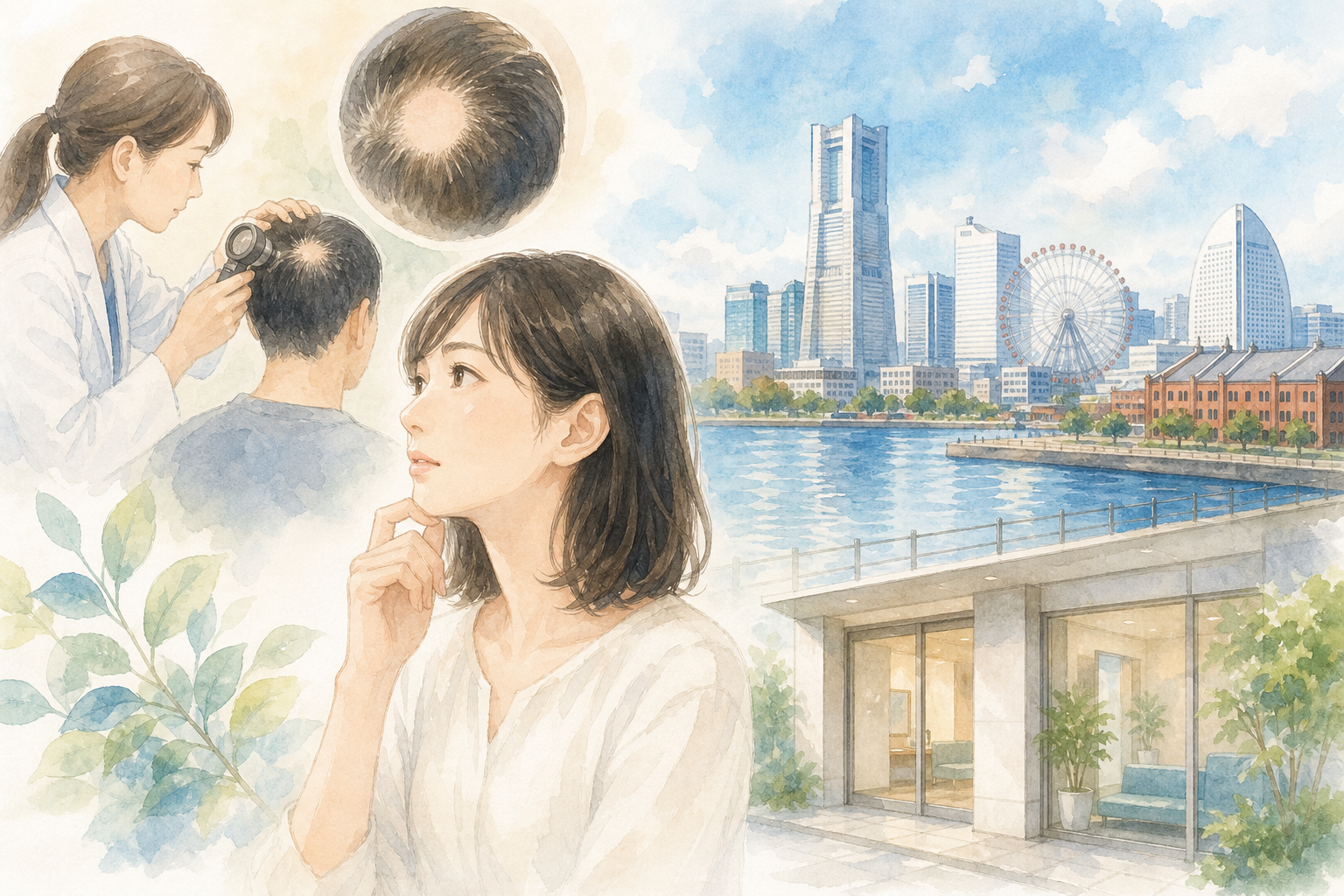 横浜で円形脱毛症を診てもらうなら、専門的な治療を提供している皮膚科が評判の良い選択肢になりやすいです