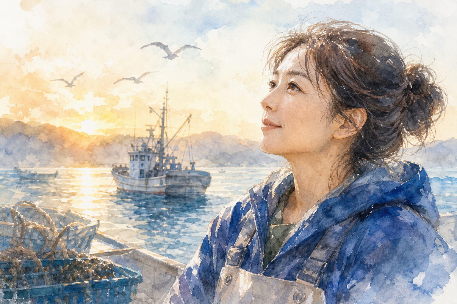 40代女性の漁師さんの薄毛は、改善できる可能性があります