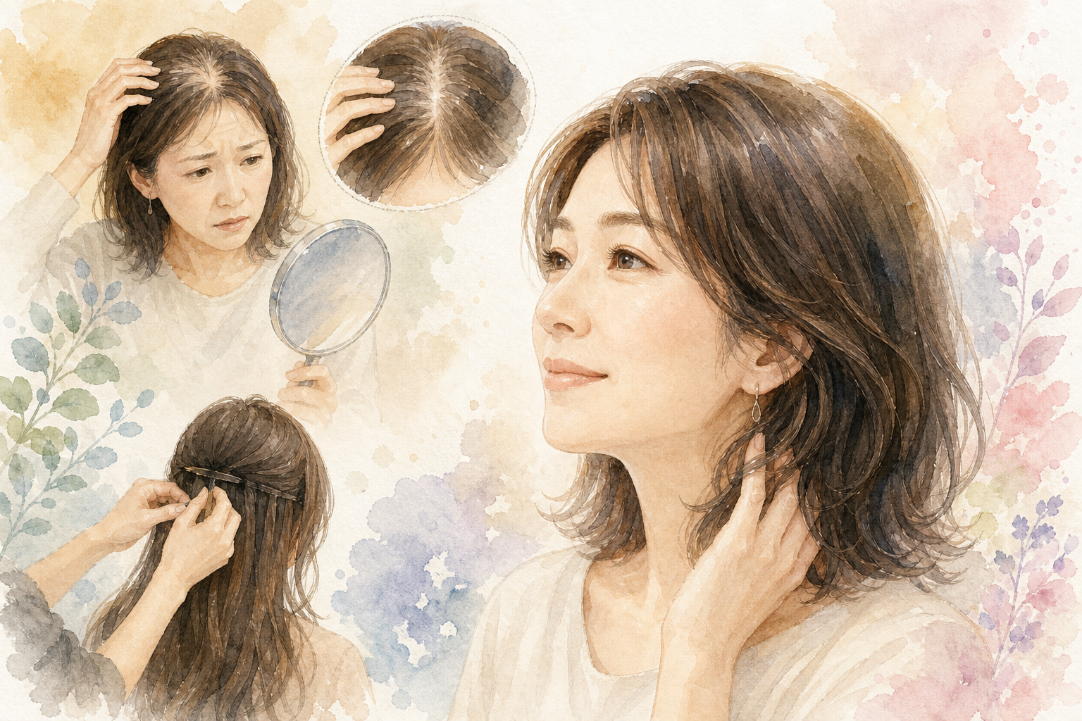 なぜ40代女性に薄毛・抜け毛が増えるのか