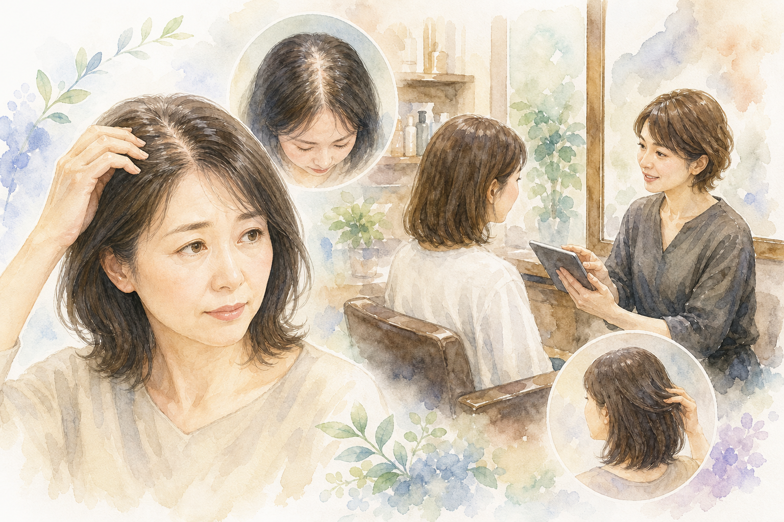 美容師さんに相談するときの具体的なポイント3選