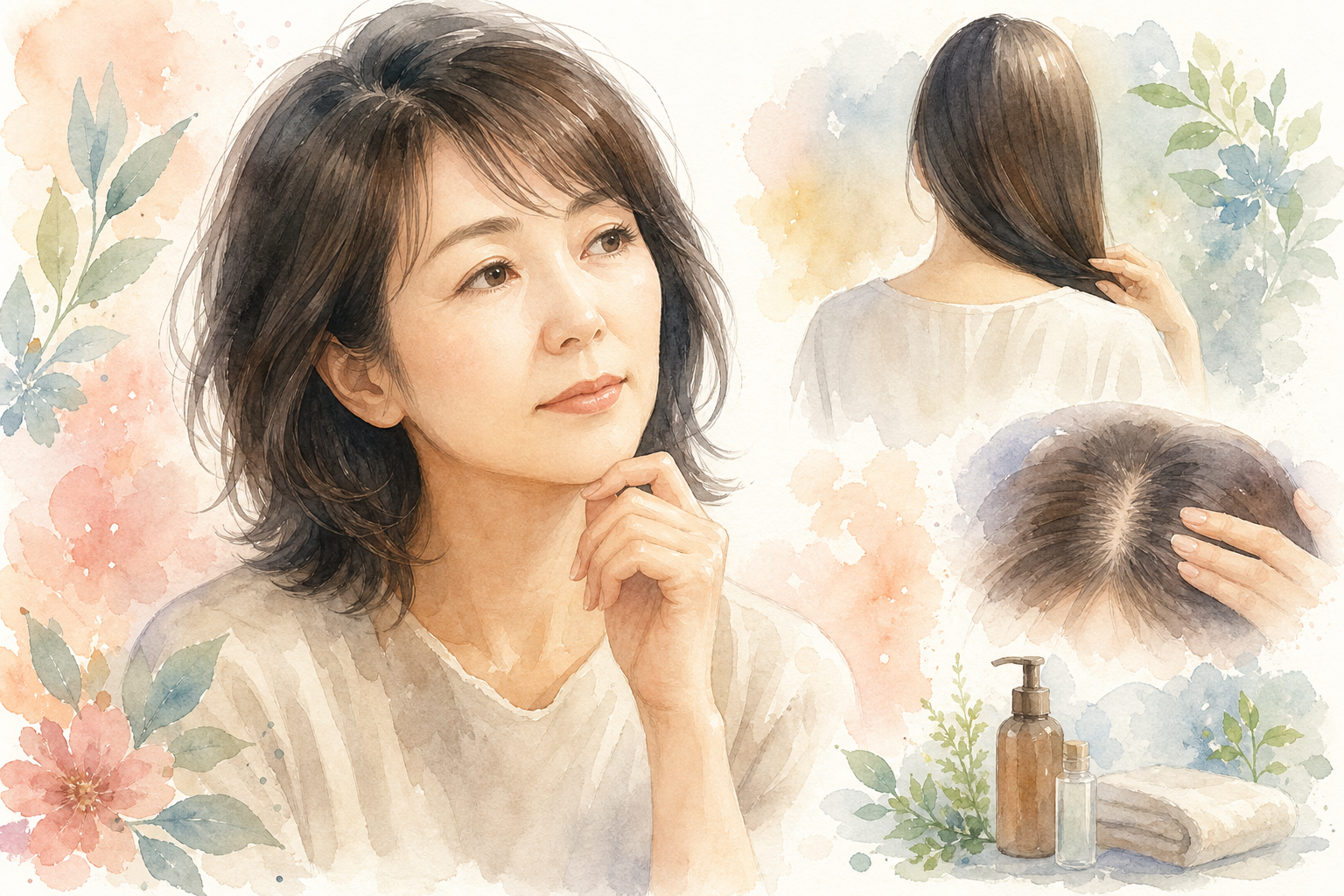 40代薄毛さんにおすすめの縮毛矯正の選び方・具体例3つ