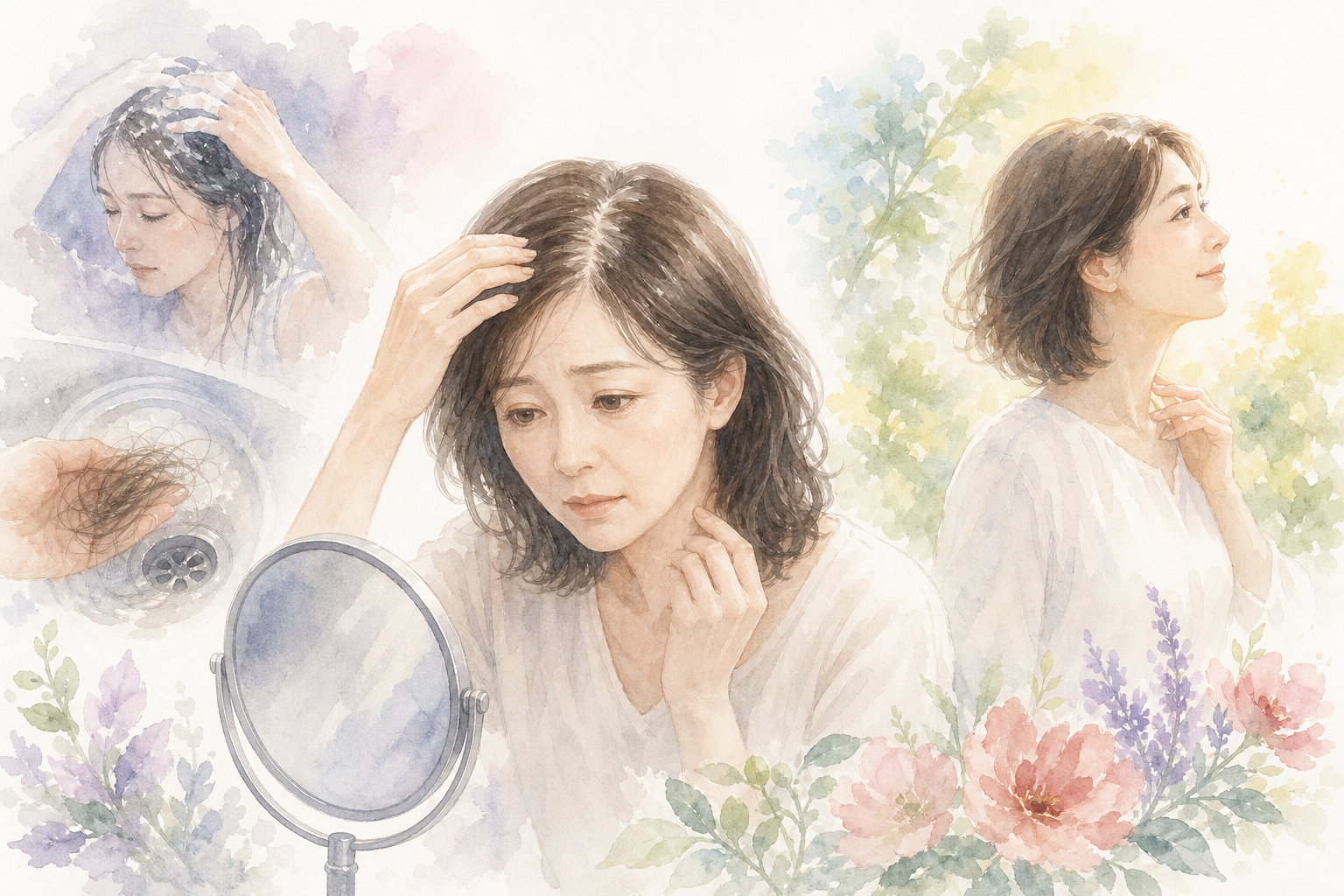 40代女性の薄毛がつらいのは、あなただけじゃないんです