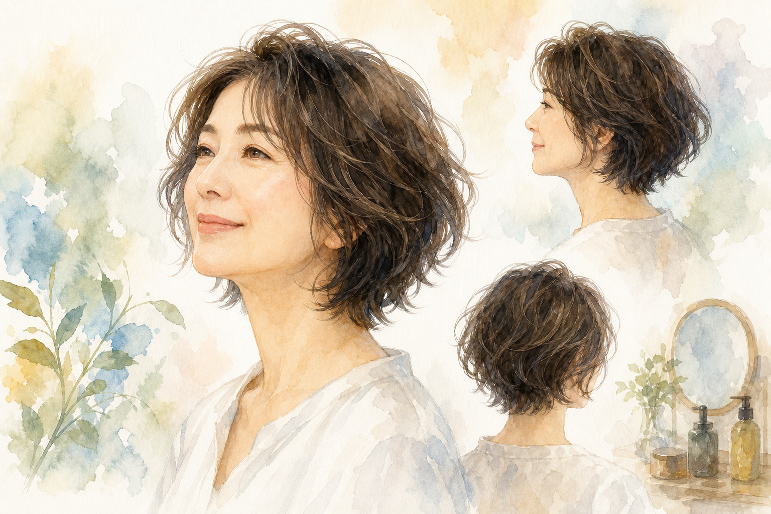 結論：くせ毛は「直す」より「活かす」が50代の正解